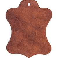 
				Brown leather		